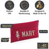 Red Pencil Case