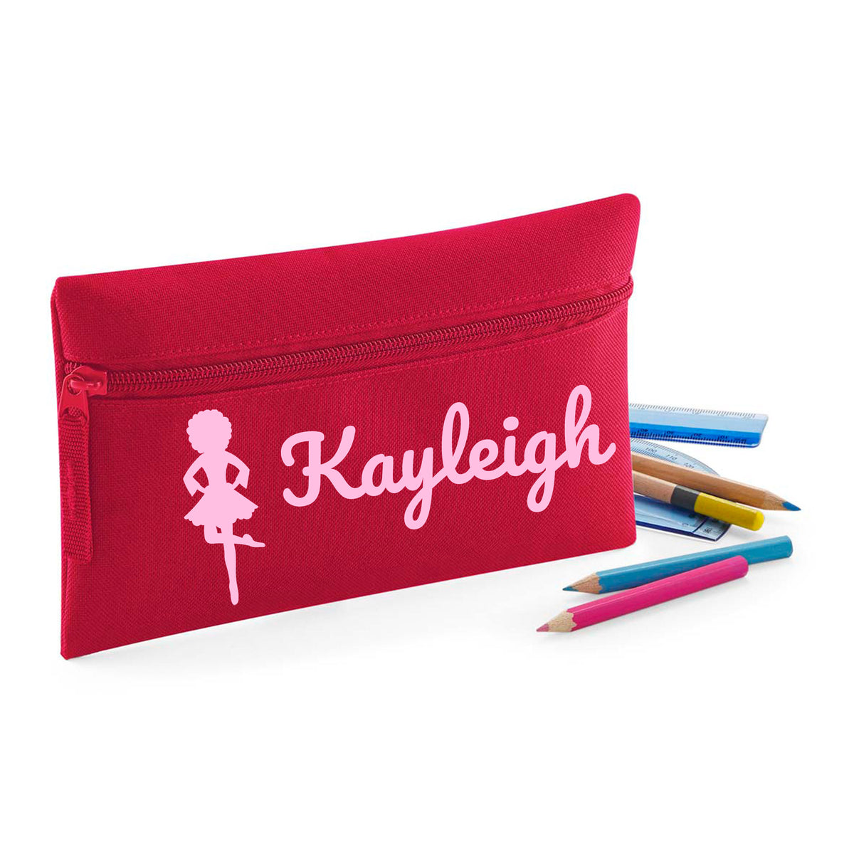 Red Pencil Case