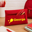 Red Pencil Case