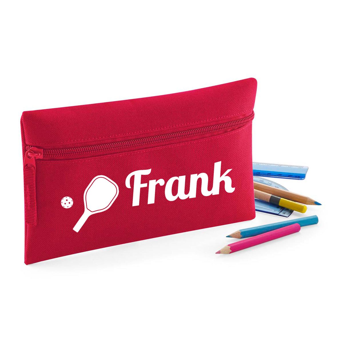Red Pencil Case