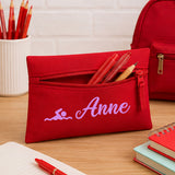 Red Pencil Case