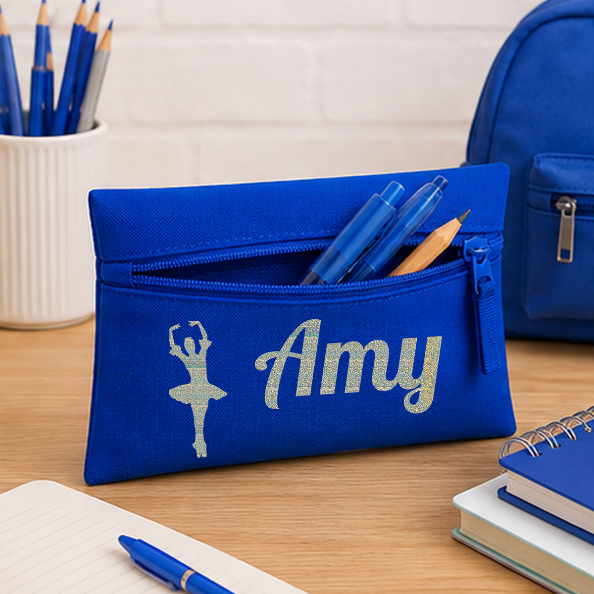 Royal Blue Pencil Case