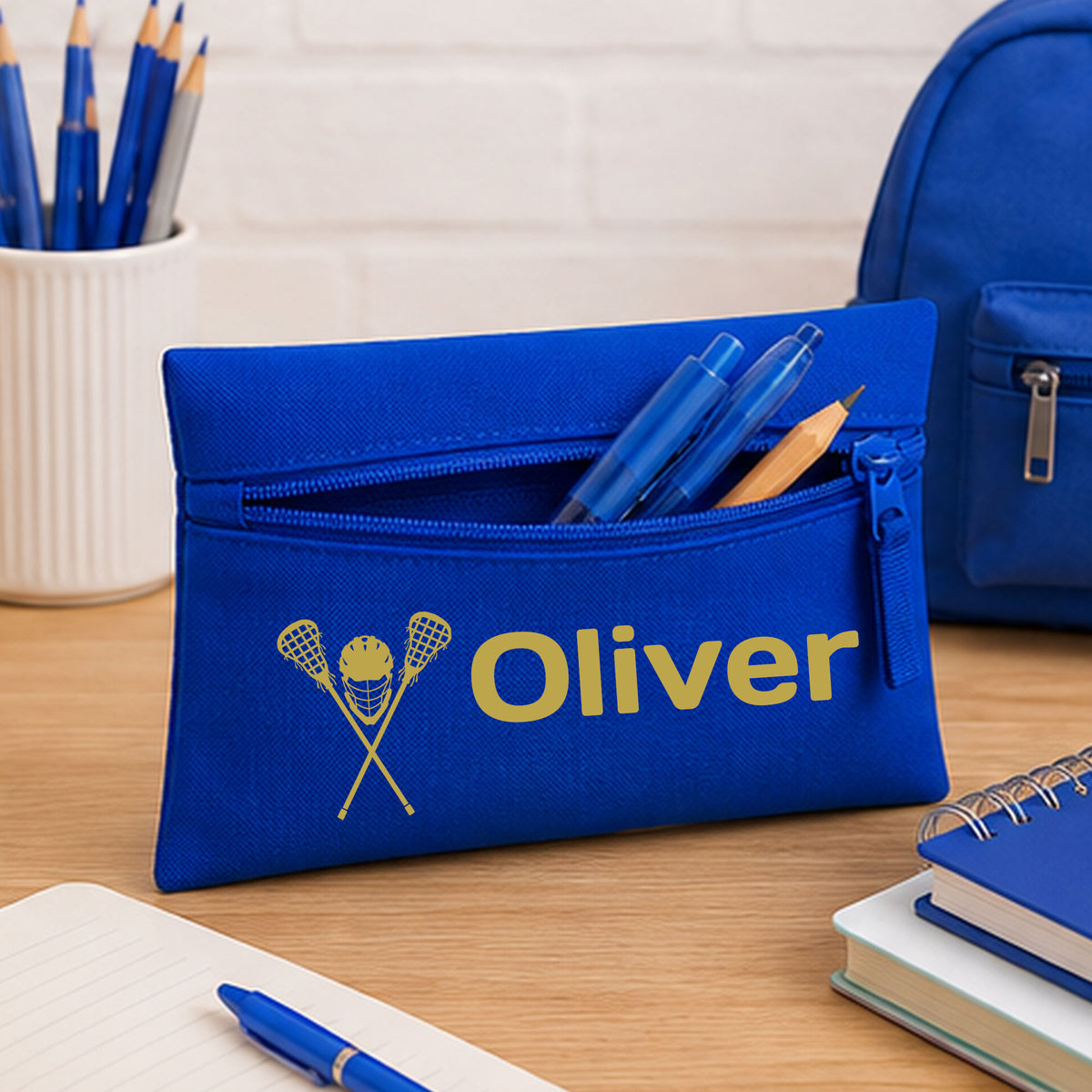 Royal Blue Pencil Case