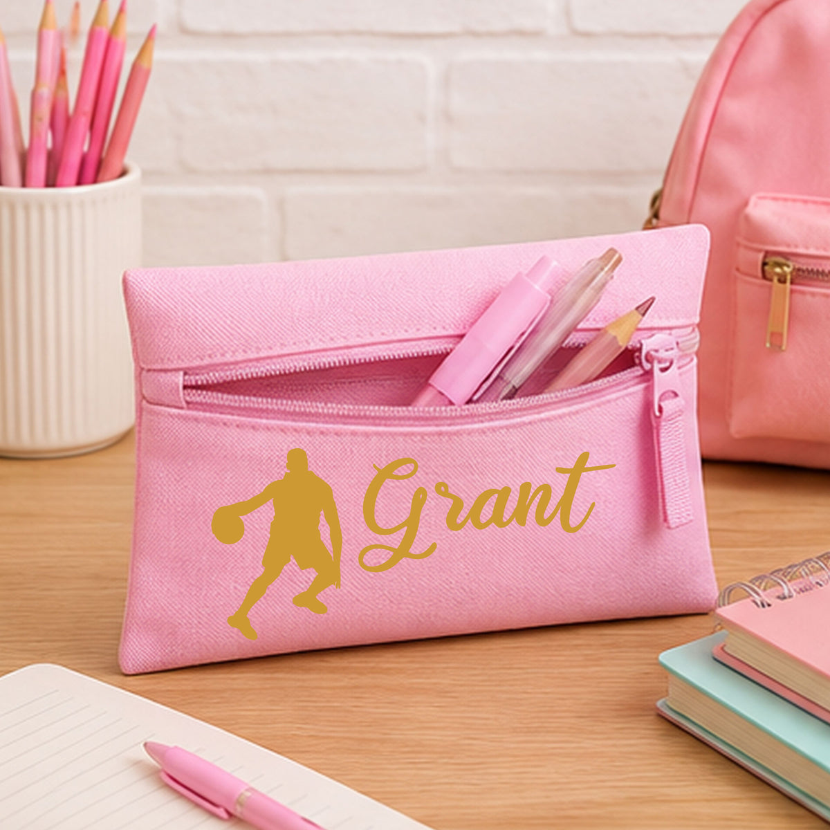 Baby Pink Pencil Case