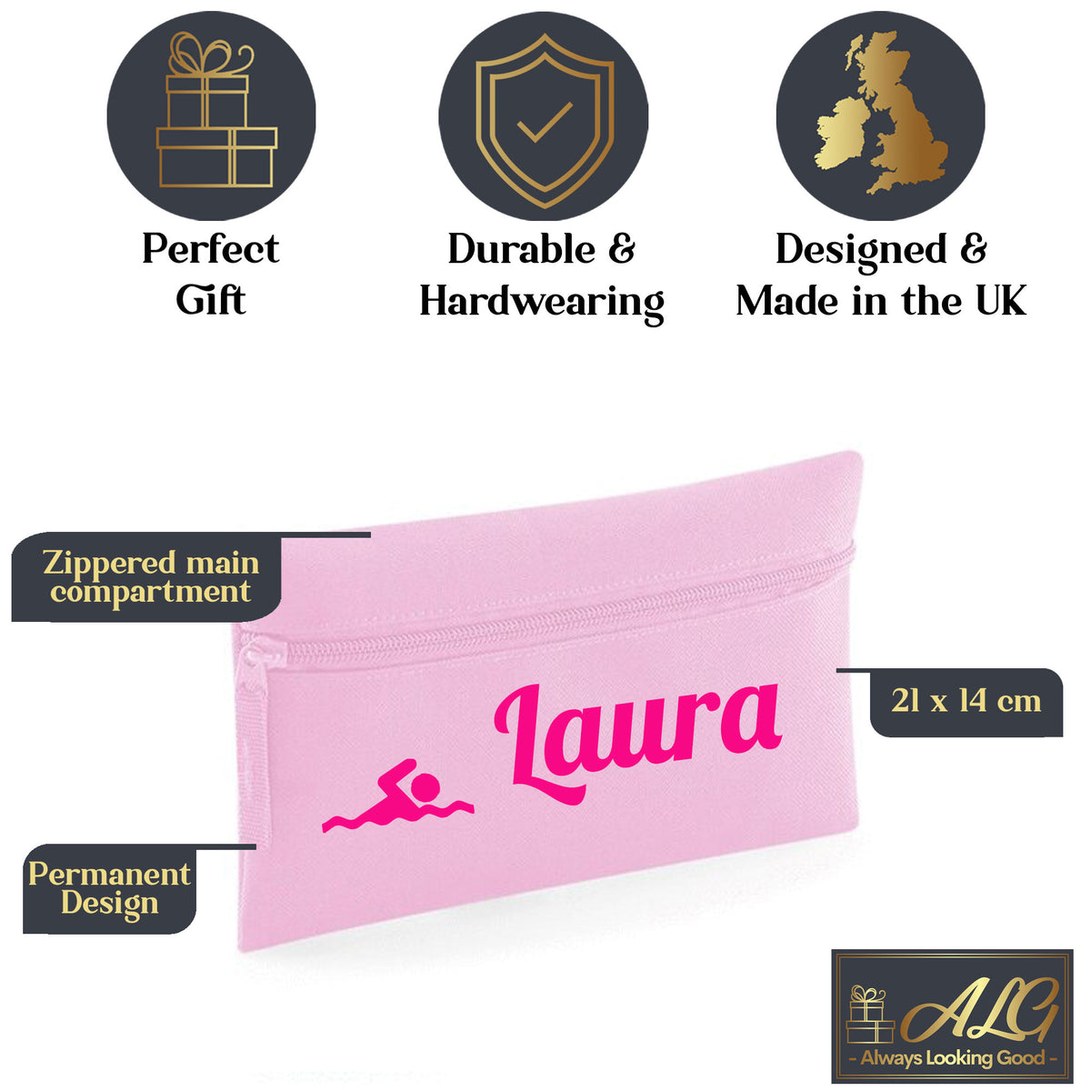 Baby Pink Pencil Case