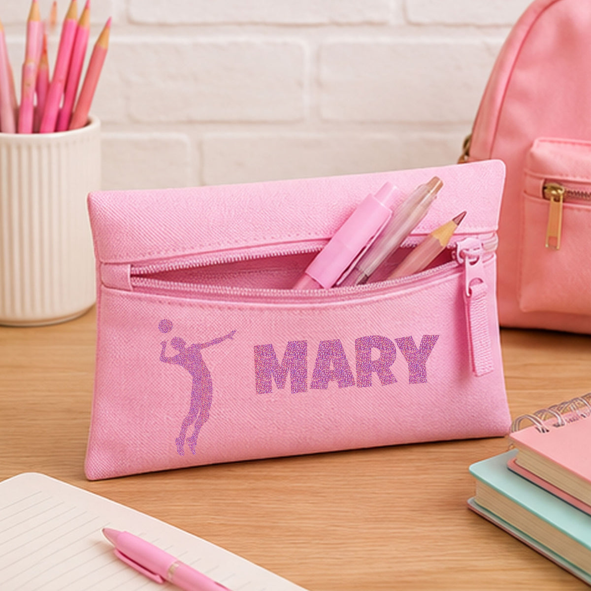 Baby Pink Pencil Case