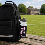 Black Water Bottle & Holder