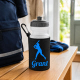 Black Water Bottle & Holder