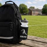 Black Water Bottle & Holder
