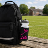 Black Water Bottle & Holder