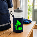 Navy Water Bottle & Holder