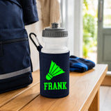 Navy Water Bottle & Holder