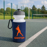 Navy Water Bottle & Holder