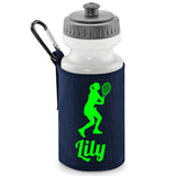Navy Water Bottle & Holder