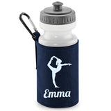 Navy Water Bottle & Holder