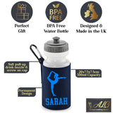 Navy Water Bottle & Holder