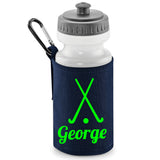 Navy Water Bottle & Holder