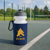 Navy Water Bottle & Holder