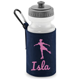 Navy Water Bottle & Holder