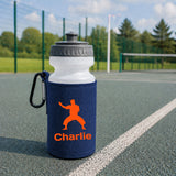 Navy Water Bottle & Holder