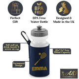 Navy Water Bottle & Holder