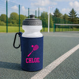 Navy Water Bottle & Holder