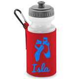 Red Water Bottle & Holder