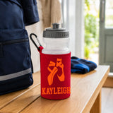 Red Water Bottle & Holder
