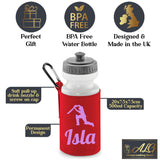 Red Water Bottle & Holder