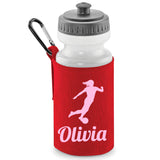 Red Water Bottle & Holder