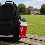 Red Water Bottle & Holder