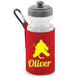 Red Water Bottle & Holder