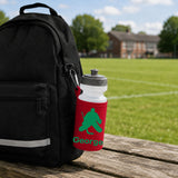 Red Water Bottle & Holder
