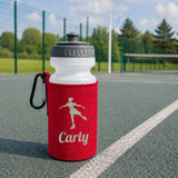 Red Water Bottle & Holder