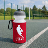 Red Water Bottle & Holder