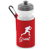Red Water Bottle & Holder