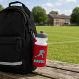 Red Water Bottle & Holder