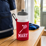 Red Water Bottle & Holder