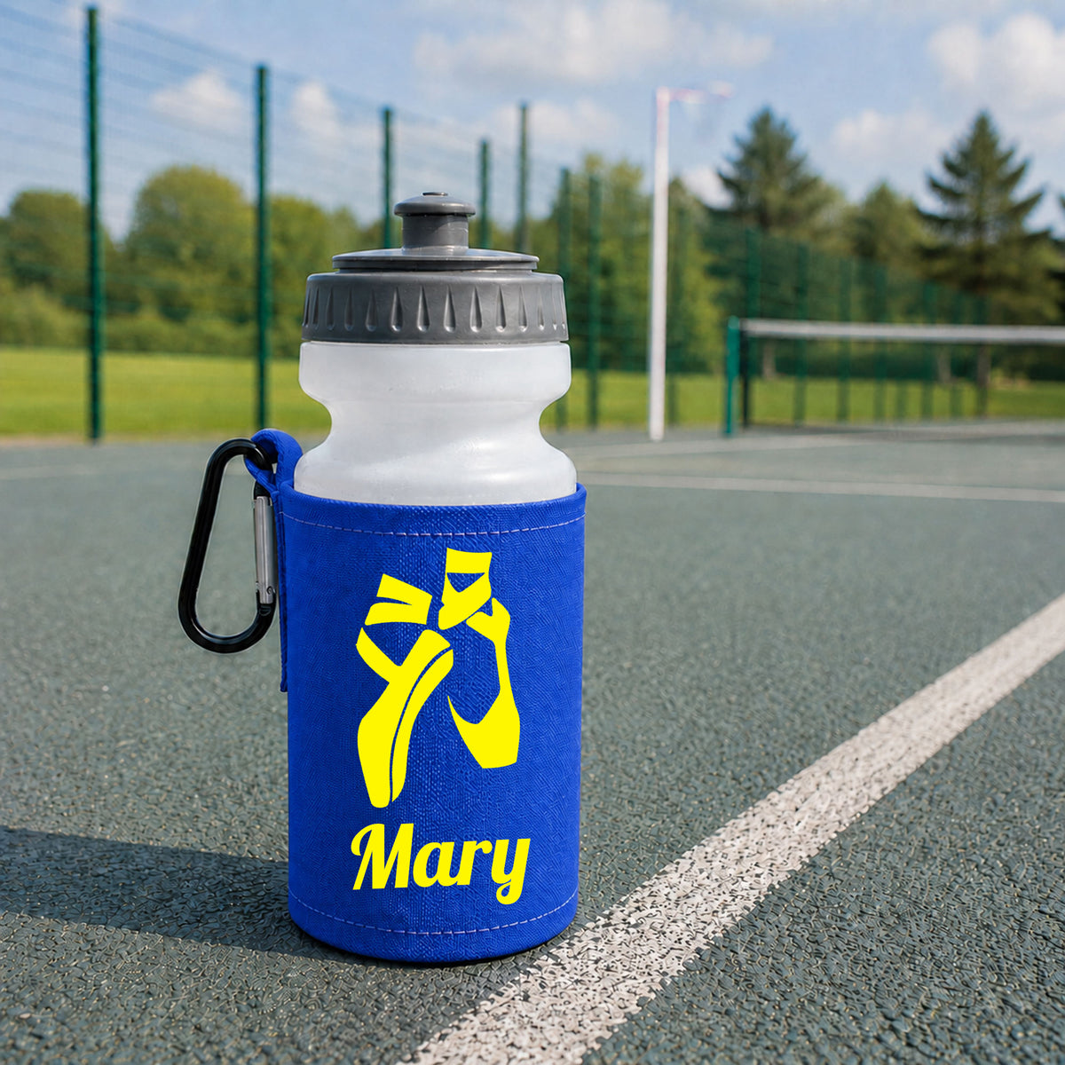 Royal Blue Water Bottle & Holder