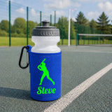 Royal Blue Water Bottle & Holder