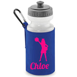 Royal Blue Water Bottle & Holder