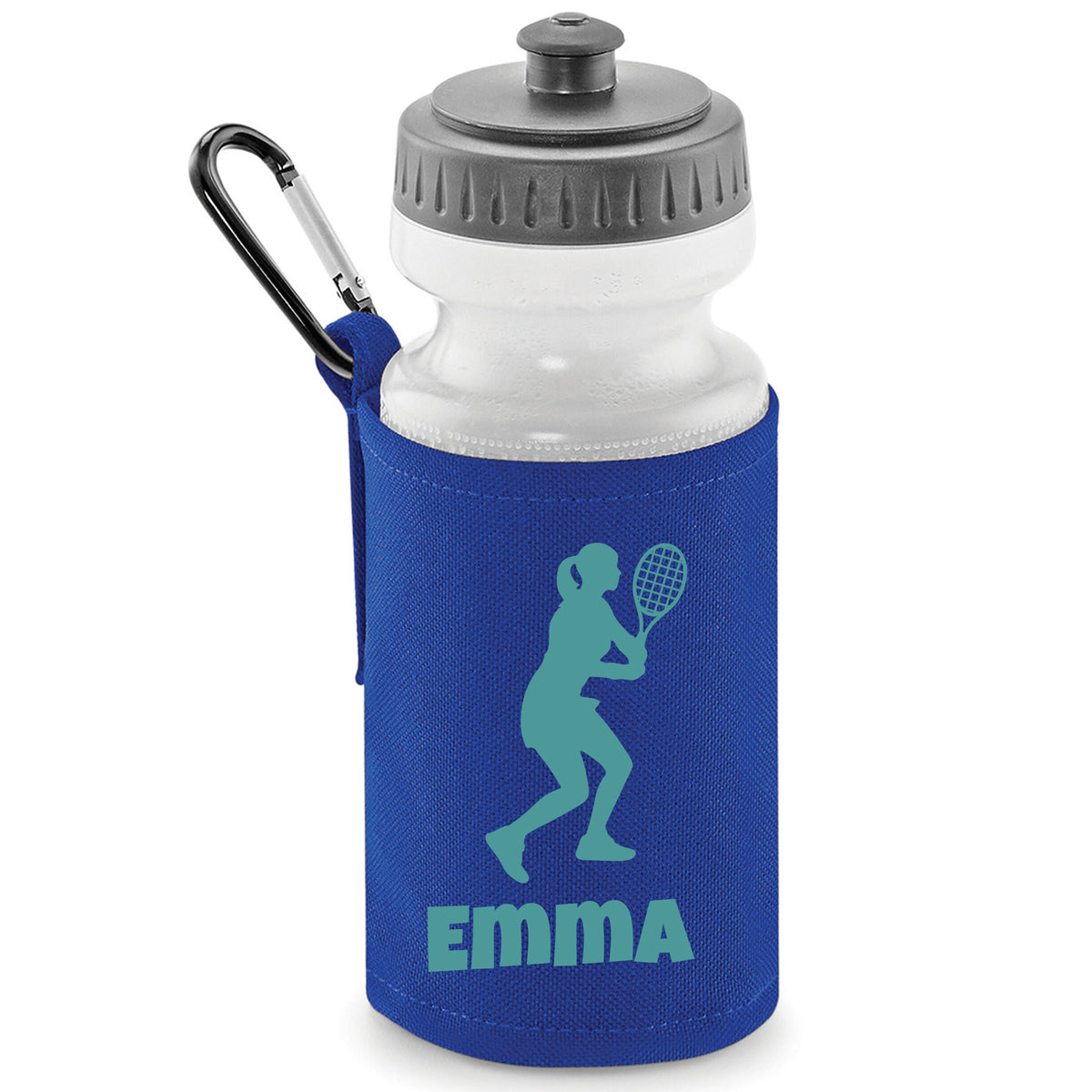 Royal Blue Water Bottle & Holder