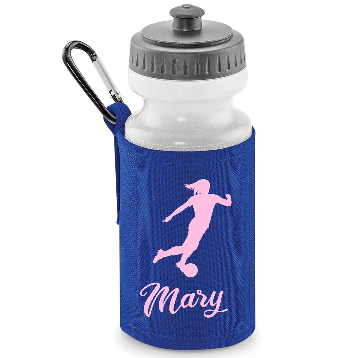 Royal Blue Water Bottle & Holder