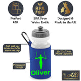 Royal Blue Water Bottle & Holder