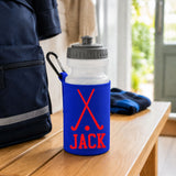 Royal Blue Water Bottle & Holder