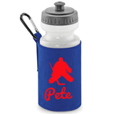 Royal Blue Water Bottle & Holder