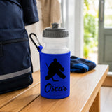 Royal Blue Water Bottle & Holder