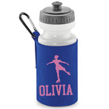 Royal Blue Water Bottle & Holder