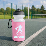 Baby Pink Water Bottle & Holder