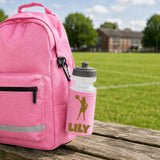 Baby Pink Water Bottle & Holder